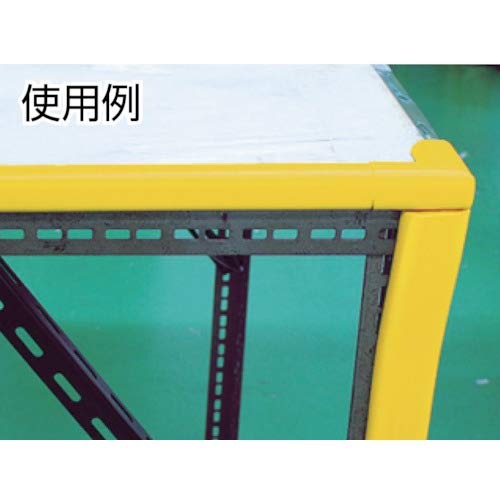 TRUSCO Safety Cushion L-shaped Large 1 Piece Light Gray TAC-05