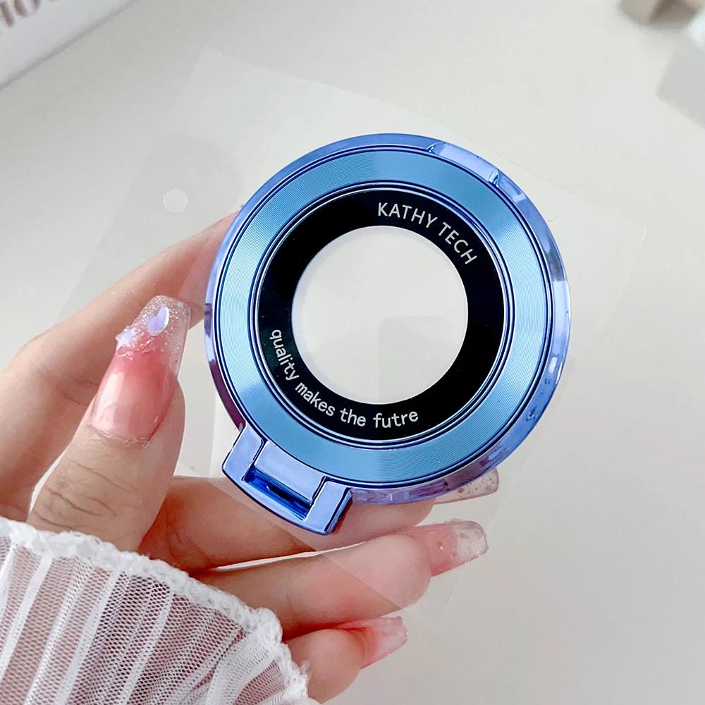 Removable Magnetic Ring Bracket Support Wireless Charging For Magsafe Metal Stand Holder Compatible For iPhone Case Accessories