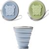 Folding Cup 320ml Silicone Water Cup Portable Silicone Retractable Coloured Environmental Outdoor Coffee Water Cup Tools