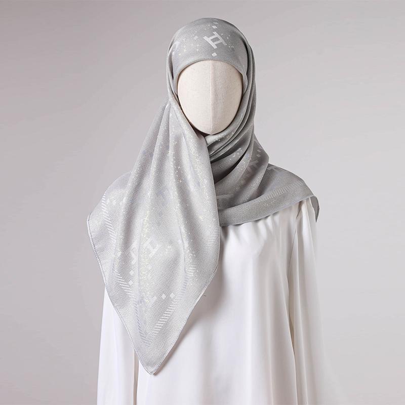 Luxury Bohemia Pashmina Scarf Long Muslim Quadrate Shawl Female Foulard Soft Turban Head Wraps For Women Headband Hijab
