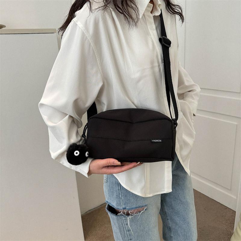 Trendy Oxford Fabric Vintage Shoulder Pillow Bag For Women Ideal For Fall Fashion