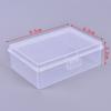 2Pcs/Set Transparent Plastic Boxes Playing Cards Container Storage Poker Case