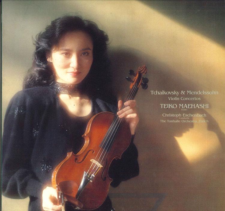 

LP Record TEIKO MAEHASHI CHRISTOPH ESCHENBAC Tchaikovsky Mendelssohn Violin C 28AC2025PROMO CBS SONY 1985 Japan Classical