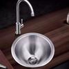 Practical Sturdy Stainless Steel Conical Basins Perfect for Balconies Room and Tight Areas Easy Installion Designs