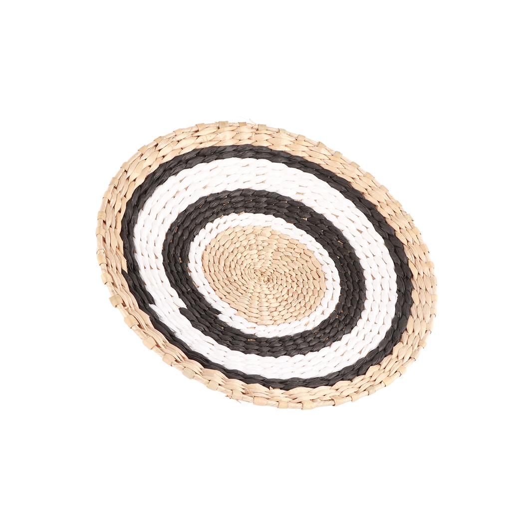 Bohemian Wind Straw Background Wall Decorations Creative Children"s Room Hand Woven Plate