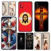 Phone Case For OnePlus 12 11 10 9 Pro 9T 12R 10R 9R 9RT 10T 8T 8 Nord 2T CE 2 5G N10 N100 Cover Jesus Flag Christ Religion Faith
