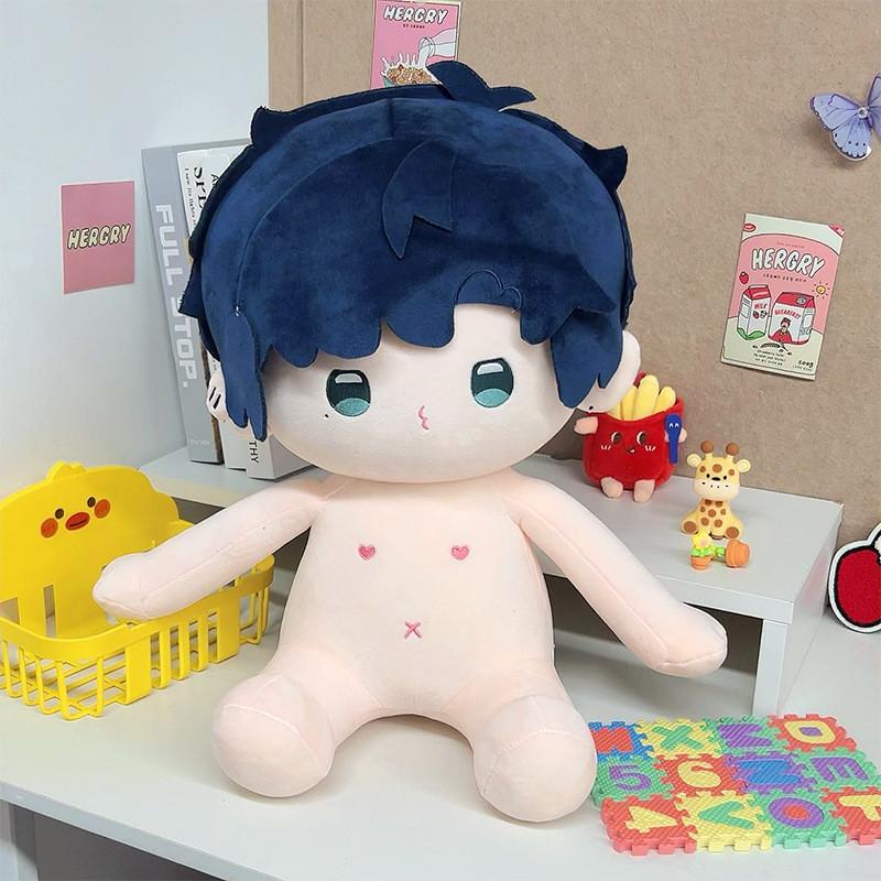 Light Night And Evan Charlie Doll Sitting Posture Naked Plush Toy Fans 40cm Gift
