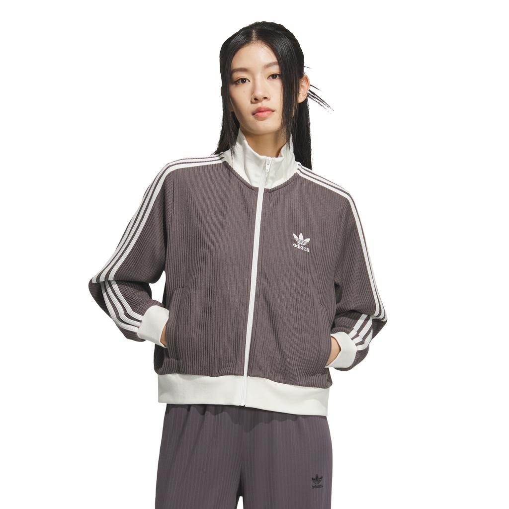 adidas Knit Track Top - Charcoal / Kc2650