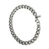 [Phiten] KJ Limited Edition Titanium Chain Bracelet Cut Kipu Length 21cm Width 7.0mm Health Silver
