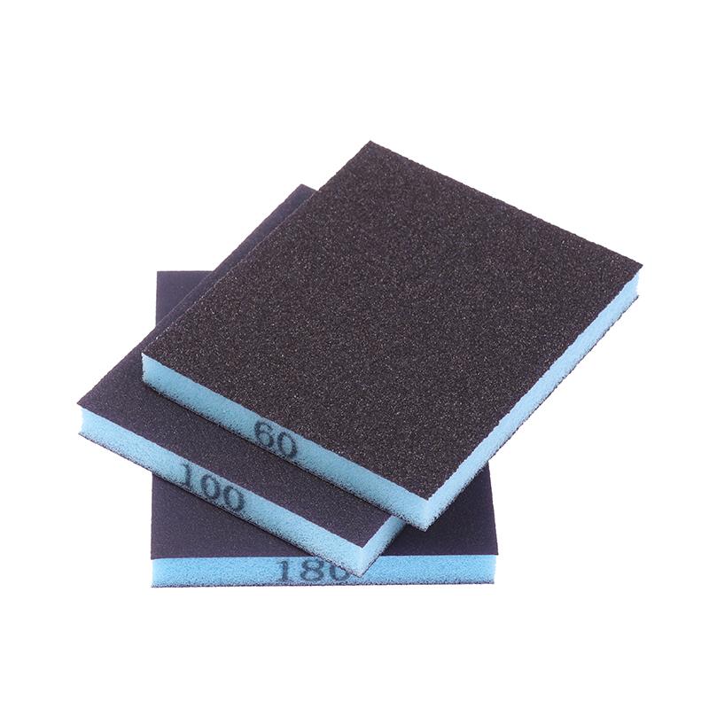 6 Pcs Sanding Sponge Set 60-320 Grit Washable And Reusable Wet Dry Sanding Blocks For Metal Wood Polishing Abrasive Tool