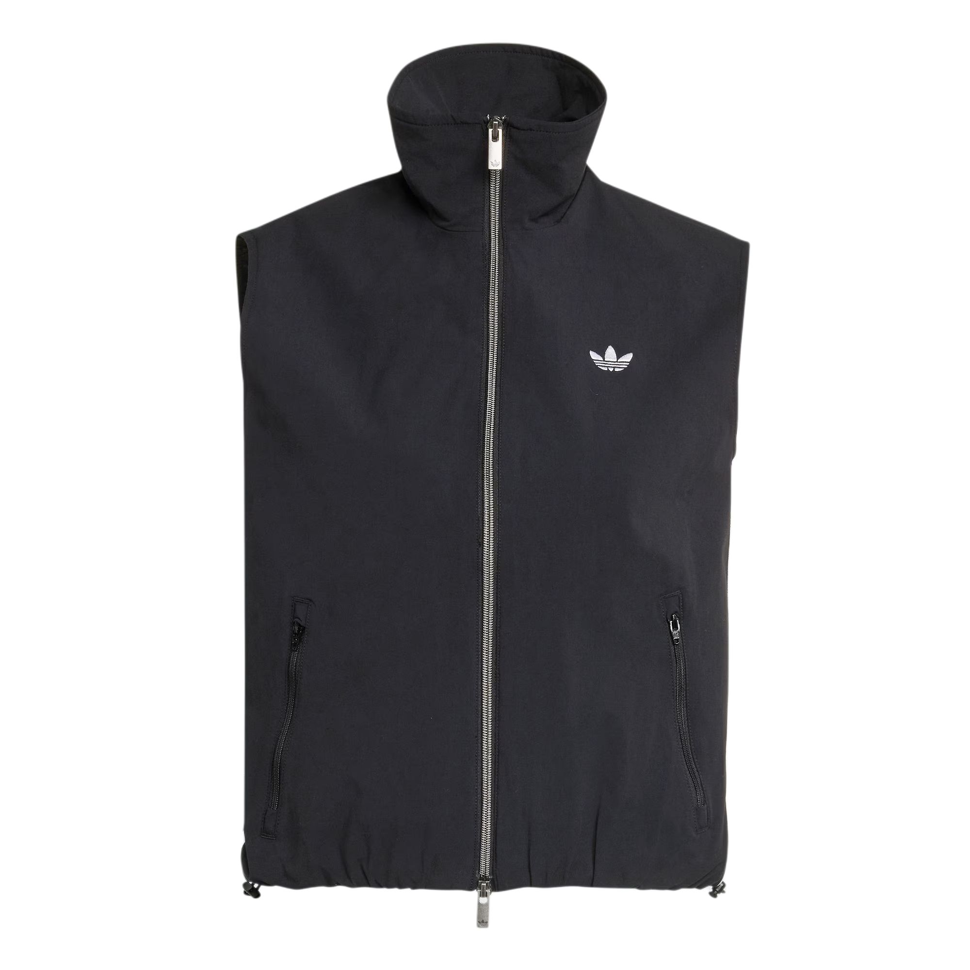 Adidas Originals Adilenium 5.0 Track Top Stand Collar Zip Sports Sleeveless Vest Women tops KY5182 2XS