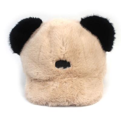 Universal Chemistry Panda Fur Beige Ballcap