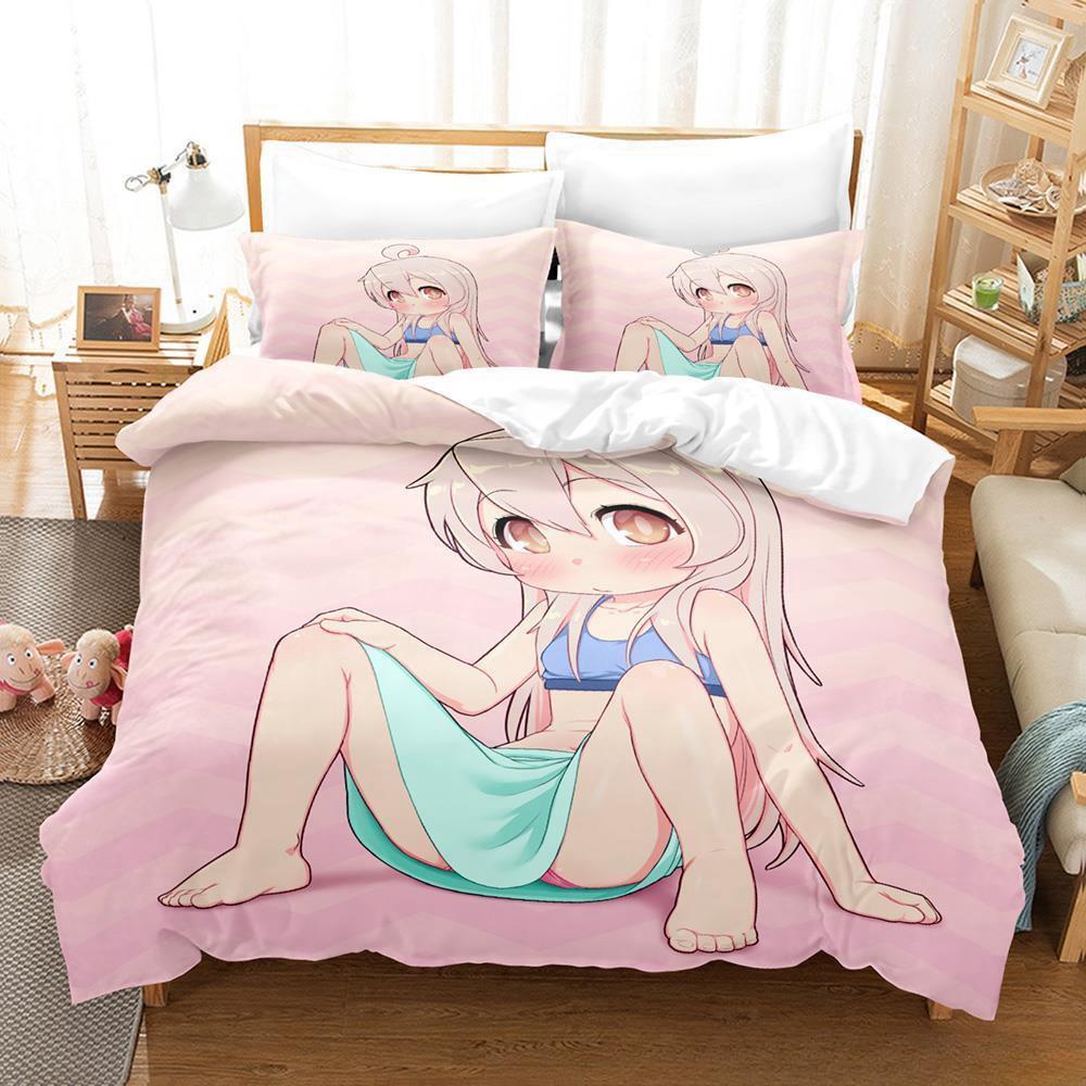 New Onimai IM Now Your Sister Bedding Collection Single Twin Full Queen King Size Bed Collection Adult Kid Bedroom Duvet Cover Collections 3D Anime