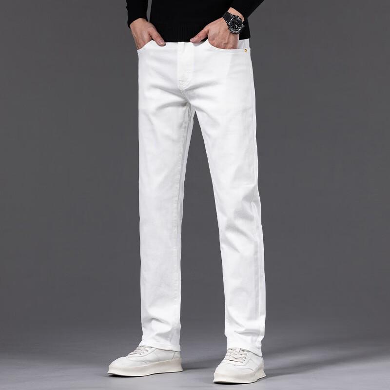 DK Men's Loose Straight-Leg Denim Jeans