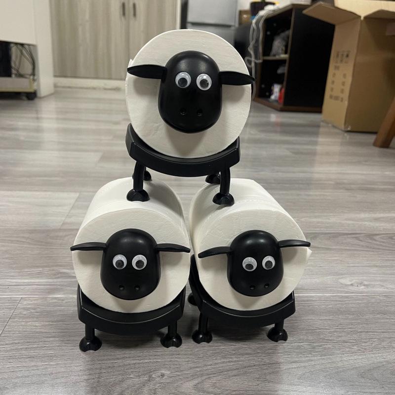 Creative Sheep Toilet Paper Holder for Home Use 2025