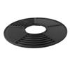 Grt Cast Iron   Grill, 42cm Non Stick Coated Round Cooking Grill for Outdoor Party Gathering Grills