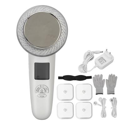 Máquina Masajeadora Facial Eléctrica RF 6 en 1 Quema Grasa Multicolor Vibración Ultrasónica RF Cuerpo