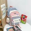 Multi Pockets Girls Shoulder Bags Ins High School Backpacks Portable Students School Bags  Girl