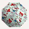 Hello Kitty,My Melody Automatic Umbrella-Foldable, Durable 8-Bone Design, Compact and Stylish, Great for Camping, Halloween, Christmas, Moth