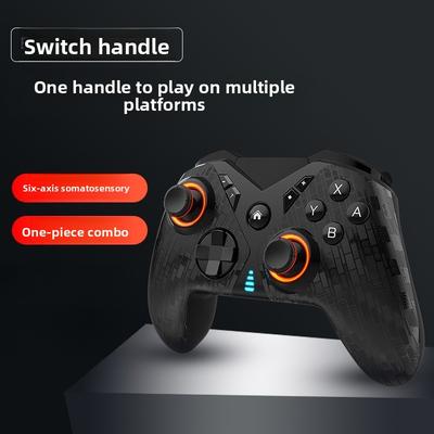 Switch2pro Handle Leather Grip PC Mobile Phone Steam Automatic Macro Gamer Glare Wireless Glare