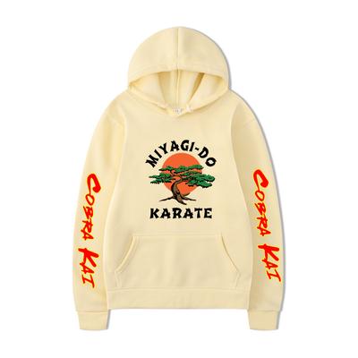 Karate Kid Val Armorr Cobra Print Men's Hoodie Brand Hoody Y2K Clothes Vintage Fashion Unisex Long Sleeve Pullovers