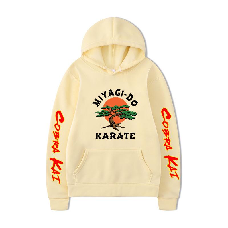 Karate Kid Val Armorr Cobra Print Men's Hoodie Brand Hoody Y2K Clothes Vintage Fashion Unisex Long Sleeve Pullovers