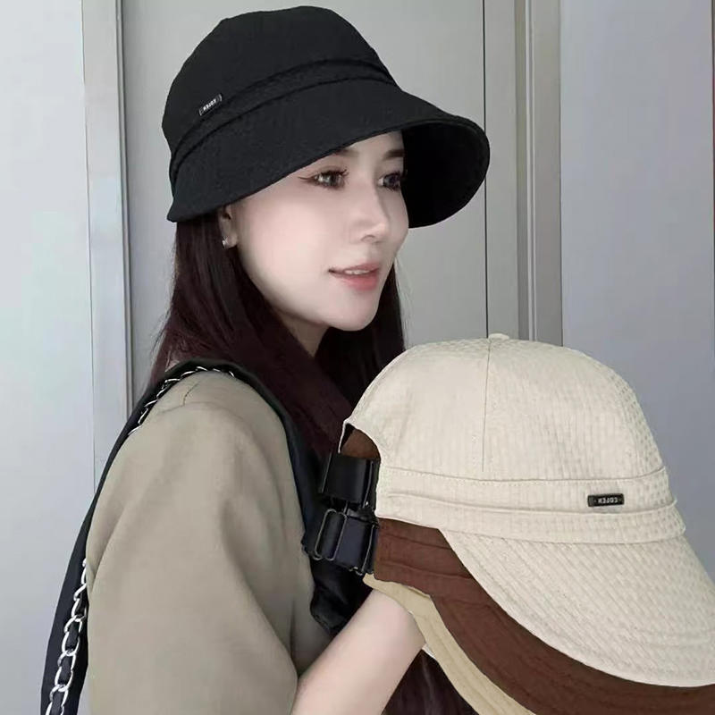 Foldable Wide Brim Sun Hat Adjustable Caps For Men Women Summer Beach Hats Beach Vacation Visors Fisherman Cap