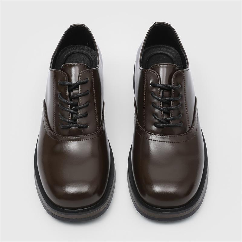 2025 New Men's Retro Casual High-top Thick-soled Versatile Thick-soled Heightening Martin Boots 57012-Q