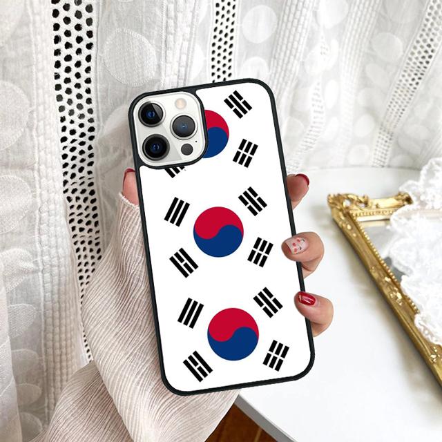 South Korea Flag Phone Case For Samsung Galaxy S10 S22 S23 S24 Note 10 20 Lite S20 Plus S21 Ultra Back Cover