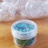 6Pieces 3g/5g/10g/15g/20g Empty Sample Container with Lids Cosmetic Jars Clear Plastic Bottle for Make Up Nails Jewelry Beauty Home Kitchen