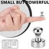 10Pcs Fridge Magnets Metal Magnetic Push Pins Polished Surface Widely Used Refrigerator Magnets Strong Fridge Magnets