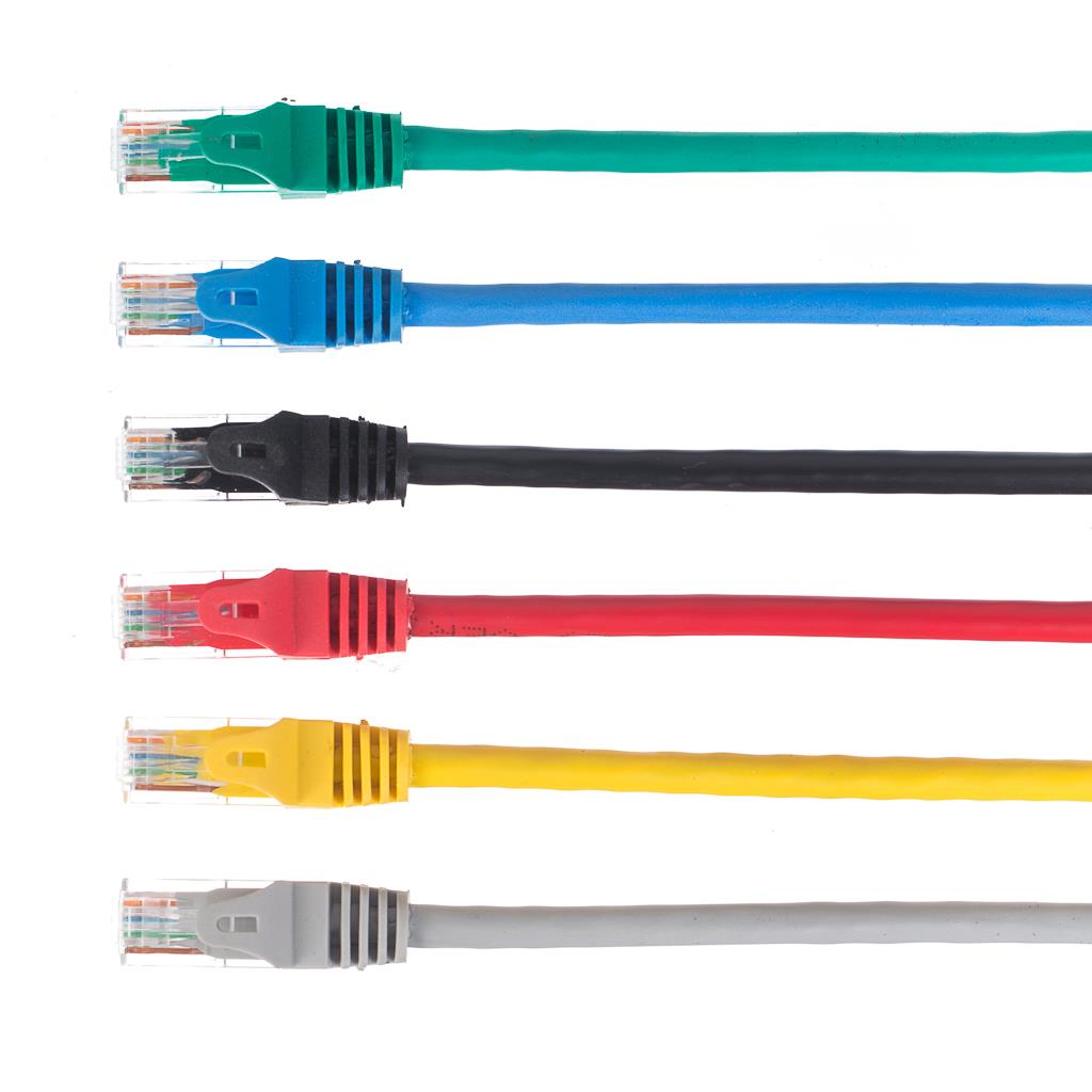Patchcord RJ45, Netrack osłonka zalewana, kat. 5e UTP, 1,5m zielony