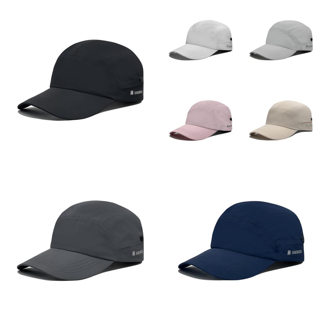 Outdoor Baseball Cap With Logo Pattern For Summer Sun Protection And Breathability