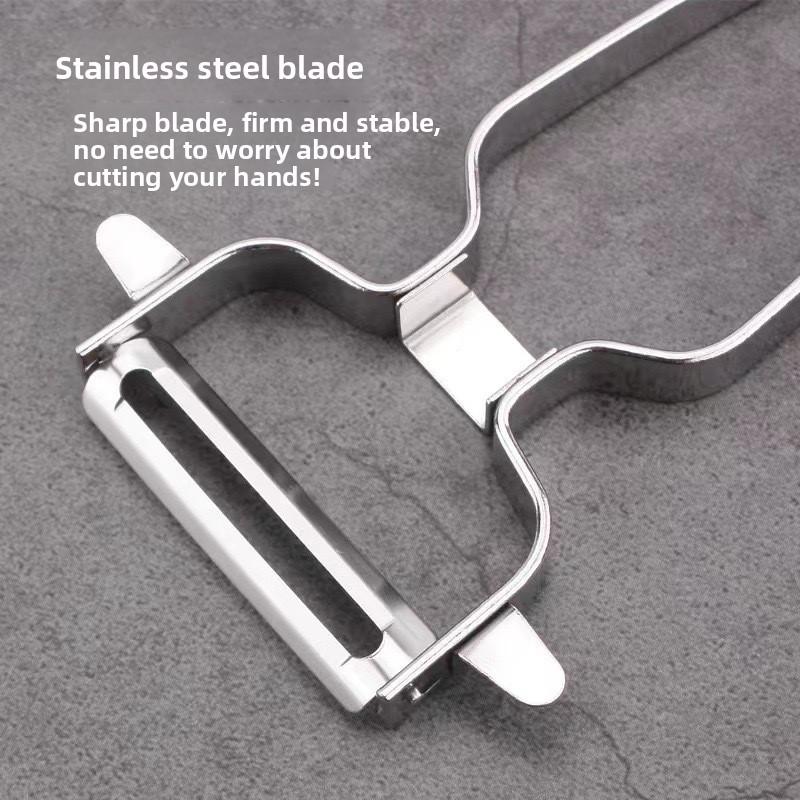 Stainless Steel Peeler - Stainless Steel Fruit and Vegetable Peeler for The Kitchen. Apple Peeler for Apples. Potato Peeler for Potato Skins.