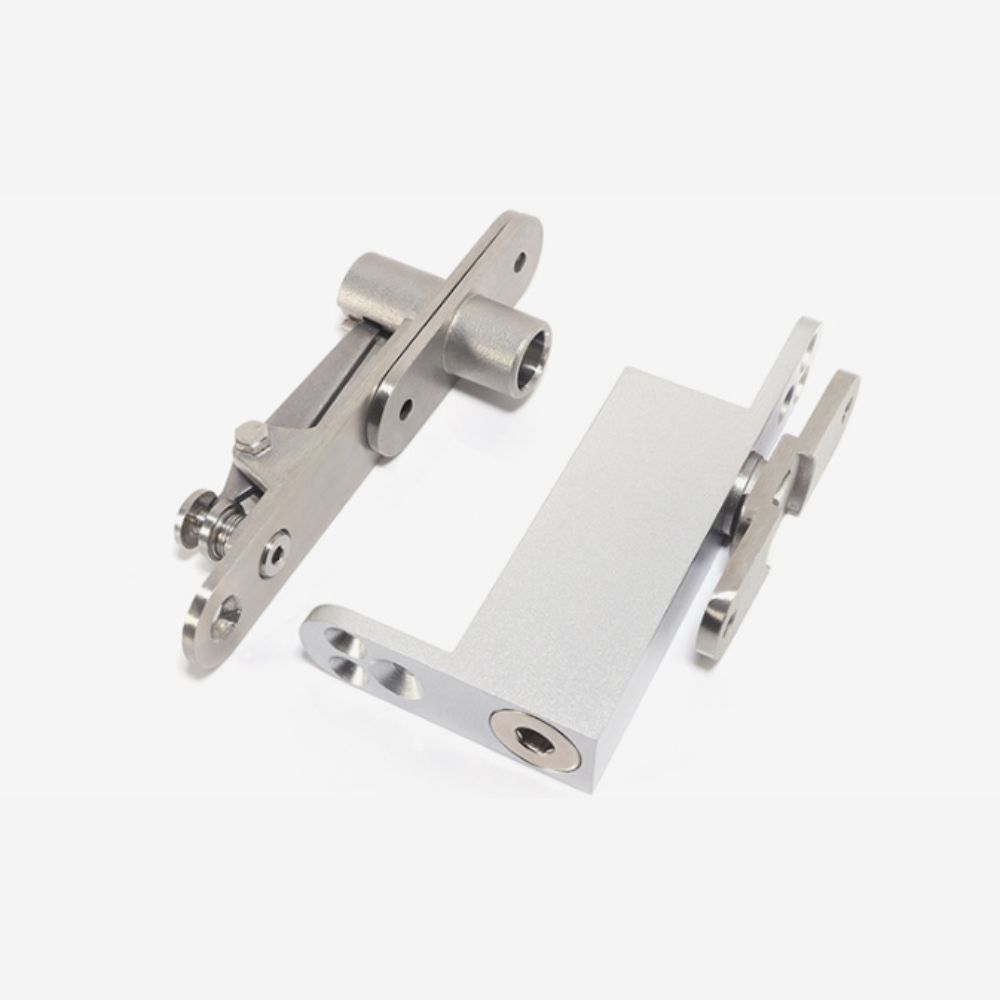 Zawiasy obrotowe 360 stopni Niewidoczne zawiasy drzwiowe Montaż obrotowy