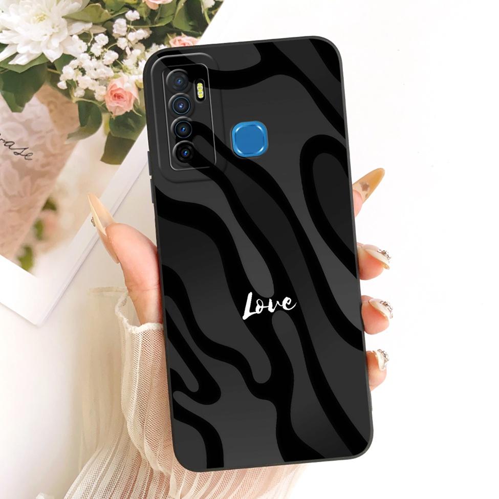 Casing For Infinix Hot 9 X655 X655C Phone Case For Infinix Hot 9 Pro X655F Cover Fashion Cartoon Cute Funny Painted Silicone