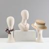 Hat & Jewelry Display Mannequin – Head Form for Store Props, Shawls, Wigs & Pins