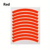 Colored Reflective Tire Sticker Kids Balance Bike Reflective Sticker Wheel Decal Bicycle Accessories