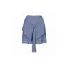 Bermudagrass Light Layered Ruffle Skirt Blue
