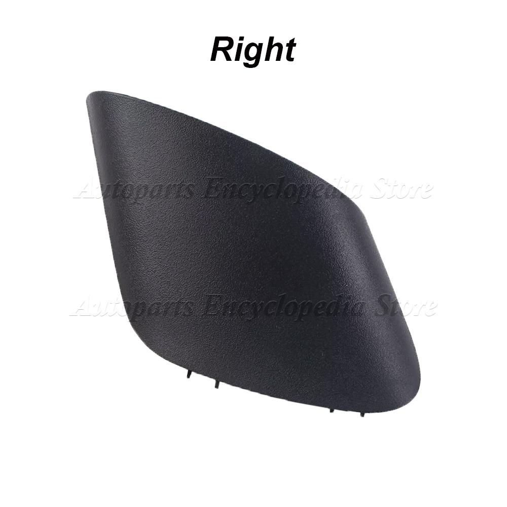 For Fiat Grand Punto Rearview Mirror Caps 735596884 735539385 Left Right Sides Black Car Side Door Mirror Caps