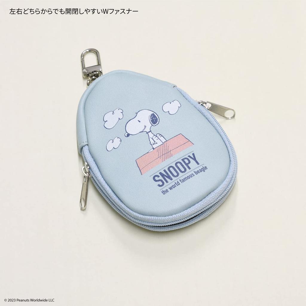 Gourmandise Peanuts Snoopy Reel Key Case Dog House Small SNG-774 Women's SNG-774B