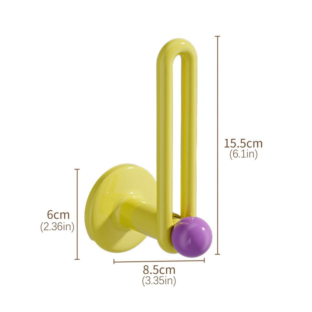L-Shape Hook Punch-Free Wall Mounted Hanger For Hair Hoop Coats Hats Towels Clothes Hook Kitchen Bathroom Hanging Accessories