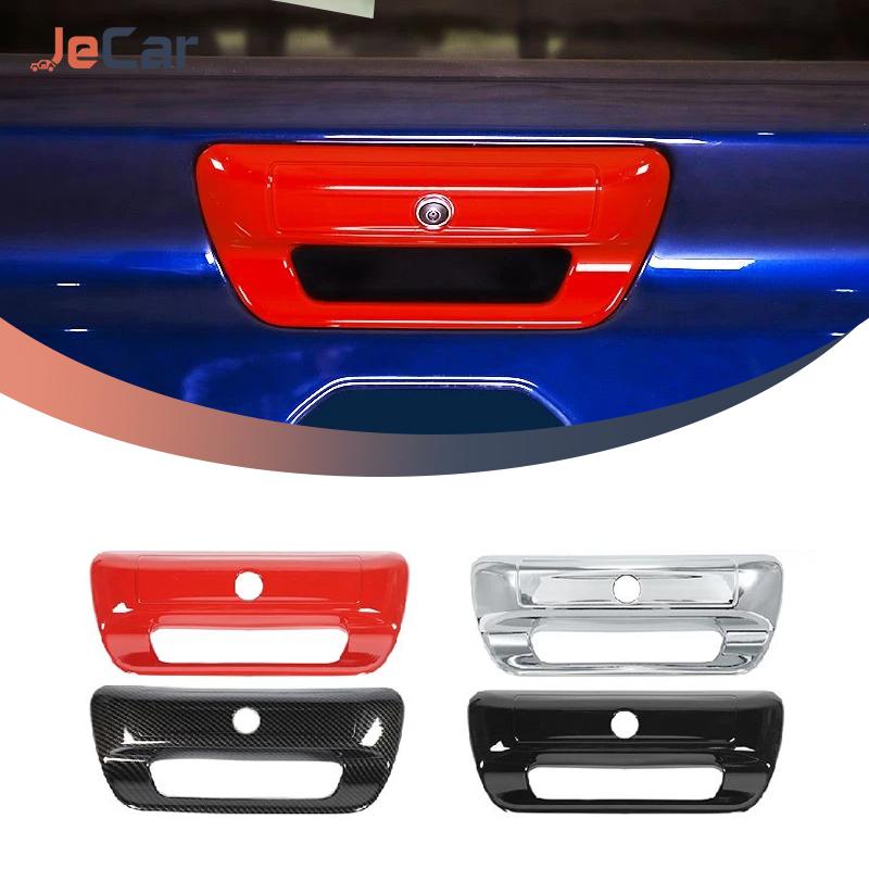 

JeCar ABS Tailgate Handle Decoration Sticker Protective Cover Frame Kit For Dodge RAM 1500 2018 up Car Mouldings