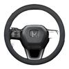 Leather Car Steering Wheel Cover for Honda HRV CRV Pilot Civic City ZRV Passport 2022 2023 2024 2025 2026 Accessories