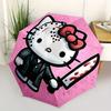 1pc Hello Kitty Automatic Umbrella 8-Bone Design Compact Gear for Outdoor Travel, Perfect Helloween Chrismas Gift for Friends or Family yy250829156