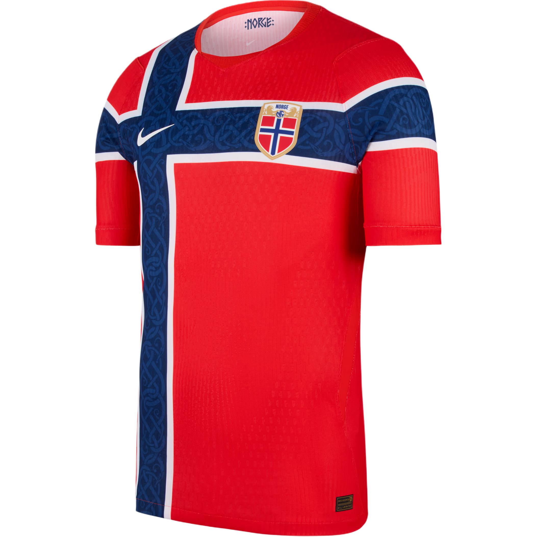 Nike Norway 2026/27 Match Home Men s Nike Aero-FIT Soccer Authentic Jersey IB5170-673 XL