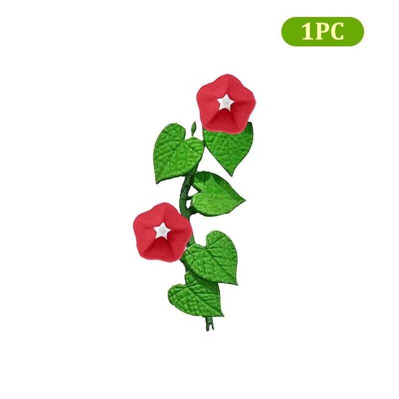 

Магниты на холодильник Утреннее сияние Напечатанные на 3D-принтере магниты на холодильник в виде плюща Декоративные магниты на холодильник с растениями Украшение для дома(1/3 шт.) 1pc красный