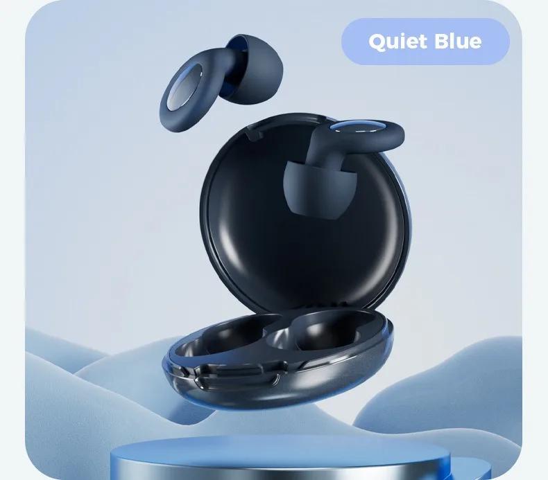 

Тихие беруши для сна, шумоподавление, супермягкие, многоразовые, защита слуха, противошумные беруши для концертов, путешествий, работы синий