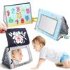 Black And White Baby Floor Tummy Time Mirror Sensory Toys 6-24 Months Baby Toys Montessori Toys Crawling Development Baby Toys