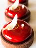 8-Cavity Round Mousse Cake Mold, 3D Silicone for Mirror Glaze and Desserts